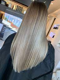 soft ash hair lange gerade frisuren frisuren langhaar balayage gerade