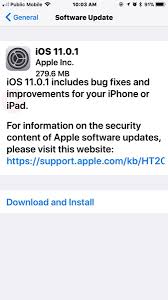 We recommend waiting for … Ios 11 0 1 Download Released For Iphone Ipad Ipod Touch U Iphone In Canada Blog