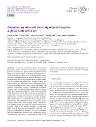 Traditionally, though, a witness familiar with the document has to. Pdf Documentary Data And The Study Of Past Droughts A Global State Of The Art
