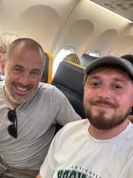 This Chelsea fan sat down