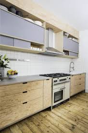 Douglas Fir Plywood And Stainless Steel Kitchen Kokken