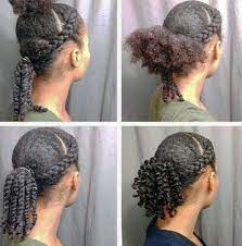 After shampooing, apply a deep conditioner or a natural oil, such as jojoba, to the hair and scalp. 39 Crazy Braided Ponytail Hairstyles Curly Craze Curly Hair Styles Hair Styles Natural Hair Styles