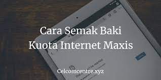 Tutorial cara memohon internet prihatin percuma setiap telco di malaysia bermula 1 april 2020. 2 Cara Semak Baki Kuota Internet Maxis Dial Mymaxis