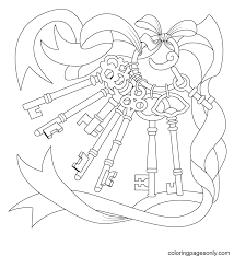 All of hubspot's marketing, sales crm, customer service, cms, and operations software on one platform. Keys Printables Coloring Page