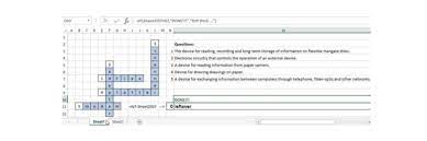 How to make a crossword puzzle on microsoft word. How To Make Crossword Puzzles With Standard Microsoft Excel