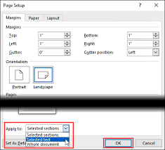 Alternatively, to apply a custom page background color, click the more colors… command to open the colors dialog box. How To Make A One Page Landscape In Word