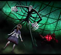 Slender Man Meets Big Daddy By Hannahnew On Deviantart Bioshock Bioshock Art Slenderman