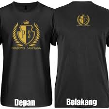 Biasanya kaos polos dibuat dalam jumlah besar untuk keperluan distro atau konveksi untuk dapat. Jual Kaos Ps Prabowo Sandiaga Desain Keren Sablon Depan Belakang Djerseyland Di Lapak Djerseyland Bukalapak