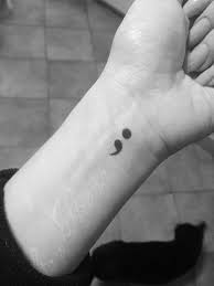 It reflects your struggle against depression and how you have dealt with it bravely. Meaning Behind Semicolon Tattoo The Best Tattoo Gallery Collection