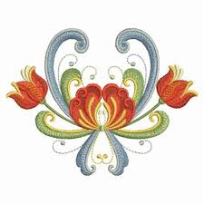 Set different ornamental and floral elements. Norwegian Floral Embroidery Designs Machine Embroidery Designs At Embroiderydesigns Com