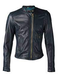 Levi S Made Crafted Biker Jacket American Rag Farfetch Com Leather Jacket Leather Jackets Women Designer Leather Jackets