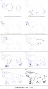 Maybe you would like to learn more about one of these? Diego Was A Saber Tooth Tiger From The Ice Age Diego Was To Deliver A Human Baby To His Pack Leader As A Revenge Upon The Corgi Drawing Drawing Sheet Ice