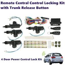 Universal car door lock locking unlock conversion remote control central kit keyless entry safety system. Car Remote Keyless Entry Central Conversion Door Lock Kit For Vw Golf Mk4 Mk5 14 89 Picclick