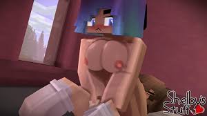 Голый скин Юни – множество снимков горячих моментов в Minecraft