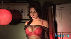 Femme Fatale with naughty tongue piercing touching her pierced pussy until  she comes