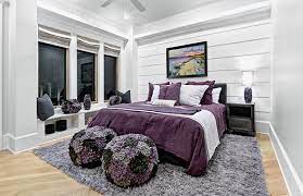 Its primary design use is in the details and the accent pieces. 20 Master Bedrooms With Purple Accents Home Design Lover