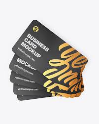 This free mockup are divided into groups and to completely replace the content, just insert the design into 4 smart objects. Business Cards Mockup In Stationery Mockups On Yellow Images Object Mockups