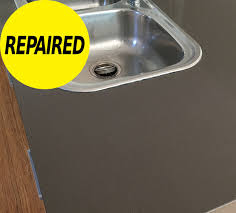 Benchtop repairs for chips and dents. Stone Benchtop Joint Glue Joins Brisbane Sydney Melbourne Canberra