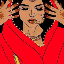 Pin By Sonea Malyc On Brown Girl Pride Indian Art Paintings Pop Art Comic Indian Folk Art