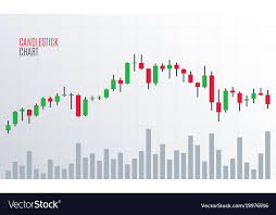 Financial Candlestick Chart Cryptocurrency Graph
