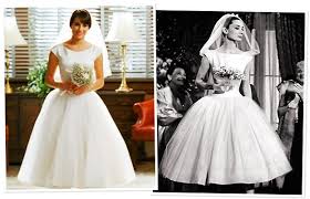 Glee Wedding Dress Rachel Berry S Audrey Hepburn Inspired Look Glee Wedding Wedding Dresses Tea Length Wedding Dress