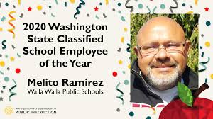 Melito Ramirez is an Intervention Specialist at Walla Walla High School in  Walla Walla Public Schools. He is the Washington Classified School Employee  of the Year., Learn more about Melito: ...