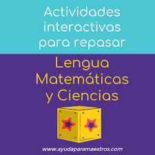 Check spelling or type a new query. Ayuda Para Maestros Actividades Interactivas Para Repasar Lengua Matematicas Y Ciencias