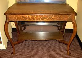 Antique Tiger Oak Library Table Desk Library Table Antique Oak Furniture Library Table Desk