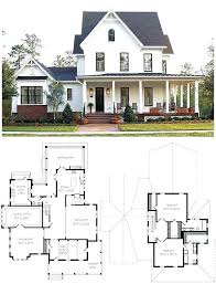 Small farmhouse plan with two porches. Small Modern Farmhouse Plan Novocom Top