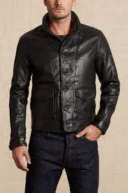 1930 S Menlo Leather Jacket Vintage Clothing Men Leather Jacket Leather Jacket Black