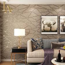 Baik ruang tamu yang bergaya klasik, mewah, ataupun modern. Motif Wallpaper Dinding Ruang Tamu Klikbuzz