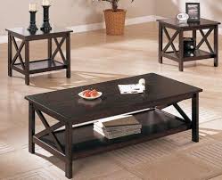 36w x 17d x 16h. 3 Pc Kings Brand Cherry Finish Wood X Style Casual Coffee Table 2 End Tables Occasiona Coffee Table 3 Piece Coffee Table Set Coffee Table And Side Table Set