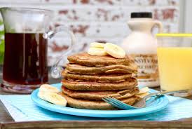 Banana flour is a novel concept for many who live in europe or north america. Banana Bread Pancakes Or Waffles The Fountain Avenue Kitchen