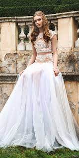 Persy 2016 Le Jardin Wedding Dresses Exclusive First Look Wedding Inspirasi Two Piece Wedding Dress Wedding Dresses Lace Best Wedding Dresses