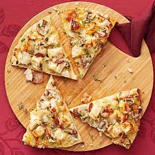 Spicy Mustard Turkey Pizza Recipe Turkey Pizza Recipes Food