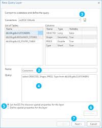 Create A Query Layer Query Layers Arcgis Desktop