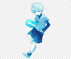 Killua gives zushi a strong punch. Killua Png Images Pngegg