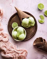 Avocado Melon Lime Sherbet Ful Filled Recette Recettes De Glaces Maison Sorbet Citron Vert Recette Sorbet