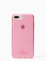 Kate Spade Tinted Clear Iphone 7 8 Plus Case Hot Pink Pink Iphone 7 Case Pink Phone Cases Iphone