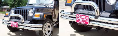 The distance from center to center of the attachment tabs: Bx1120 Jeep Wrangler Tj Blue Ox