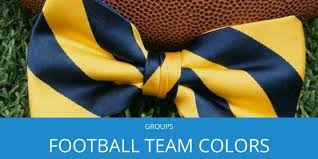 Football Team Colors Tiemart Inc Blog