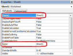 And if you want to refer to all the columns and rows of the worksheet then you can use the cells property. Code Name Sheet1 Rubberduck News