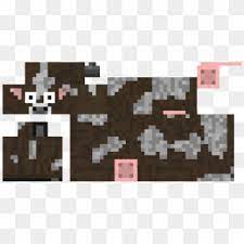 It's like character creation except while you're limited by the simplistic blocky model, you have unlimited possibilities because every pixel matters. Minecraft Cow Png Minecraft Cow Skin Template Transparent Png 600x600 6439298 Pngfind