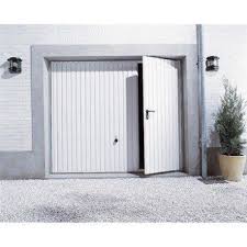 Porte De Garage Basculante Manuelle H 200 X L 240 Cm Avec Portillon Leroy Merlin Porte Garage Porte De Garage Basculante Portillon