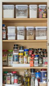 Easy Organized Baking And Spice Cabinet Kelley Nan Spice Cabinet Organization Kitchen Organization Diy Diy Pantry Organization