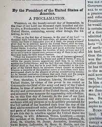 Emancipation proclamation, edict issued by u.s. Full Text Of The Emancipation Proclamation Plus A Winslow Homer Print Rarenewspapers Com