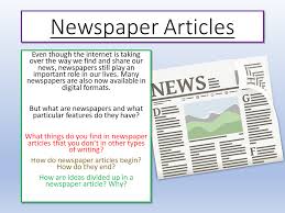 Download ks3 sats papers for children in year 9. Newspaper Articles Teaching Resources