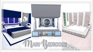 The 2 bathrooms are very unique and amazing, inside is creative and its one of my best bathrooms yet! Bedroom Design Bloxburg Homedecorations
