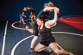 Living fearless: Navy vet, 31, is steel-tough wrestler and stepmom bent on  being 'the best'