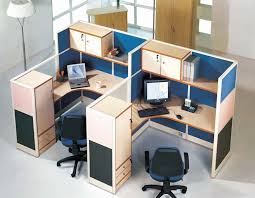 Popular Small Office Cubicles With Overhead Cabinet And Shelves Office Cubicle Design Cubicle Design Office Interior Design
